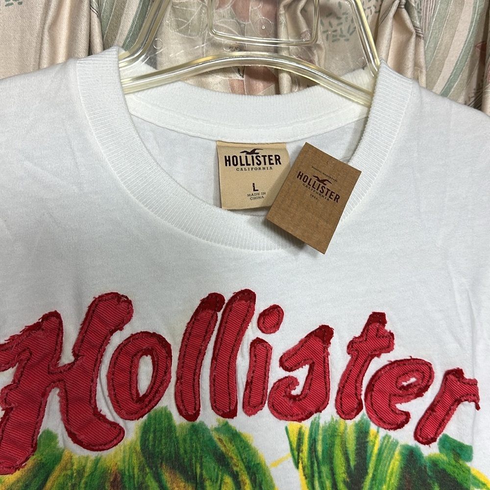 👕 Brand new w tags Hollister Waxer Large tee - Picture 3 of 3